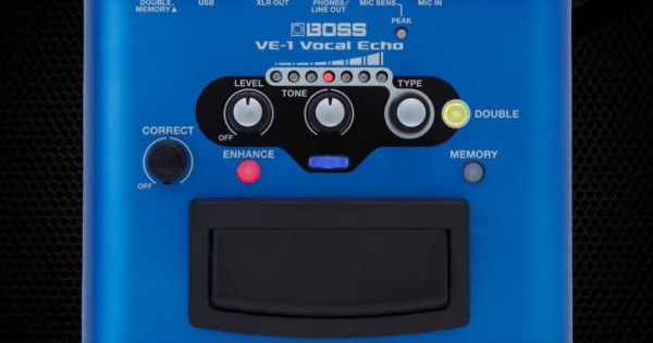 配信機器・PA機器・レコーディング機器 VE-1 Vocal Echo Hugo Helmer Music, Inc. - Boss VE-1 Vocal Echo Effects Processor